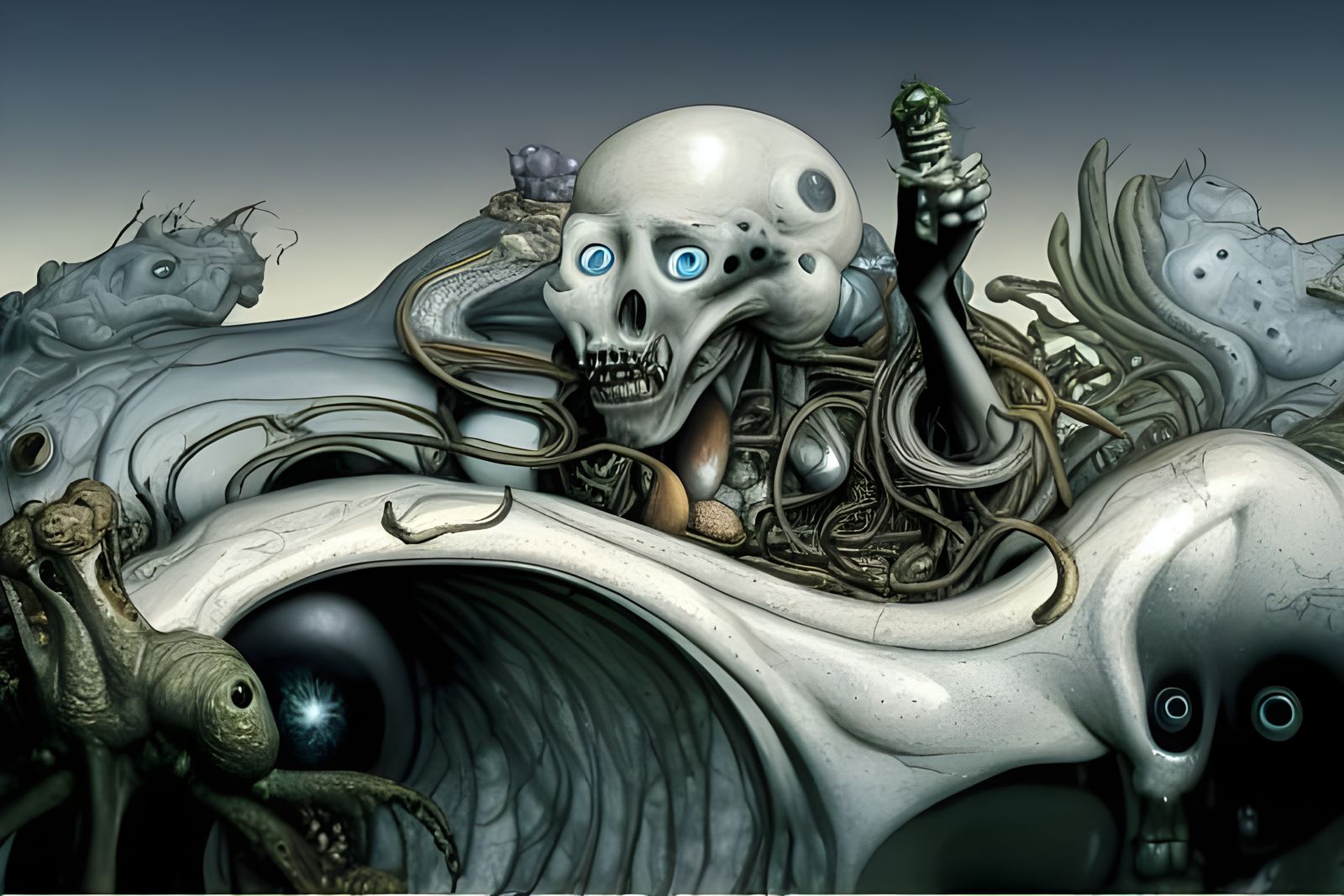 Surreal Luxury Vehicle in Hyper-Real Digital Painting