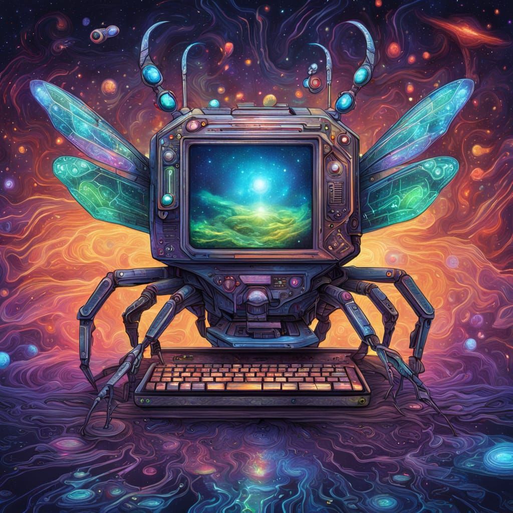 Cosmic Bug in Holographic Astral Light