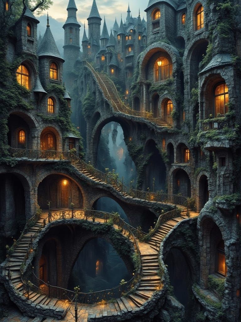 Meandering Steps of Hilltown