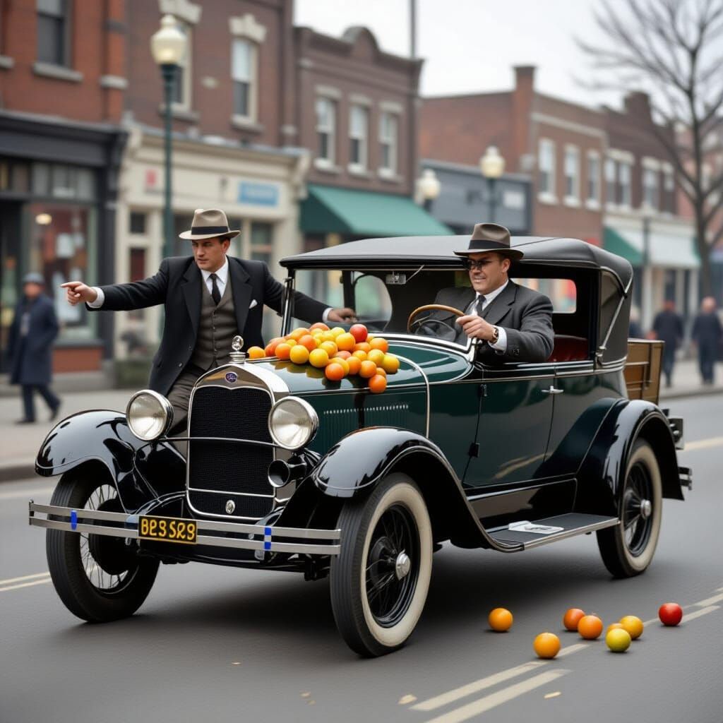 1920s Gangsters Drive-by Fruiting