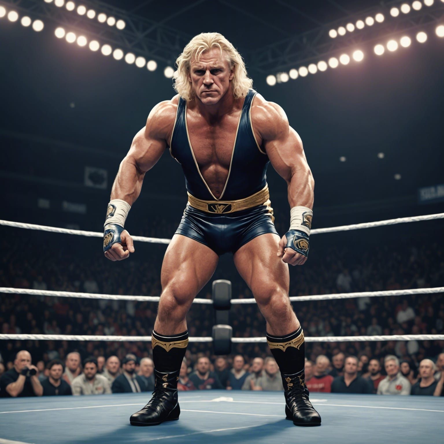 Ric Flair in the Wrestling Ring