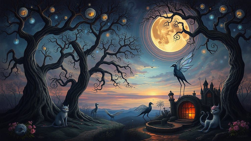 Surreal Mystic Realms of Twisted Fantasy