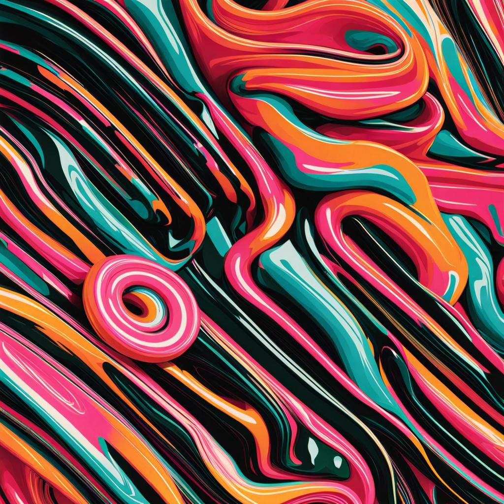 AI Generated Gum Illustration