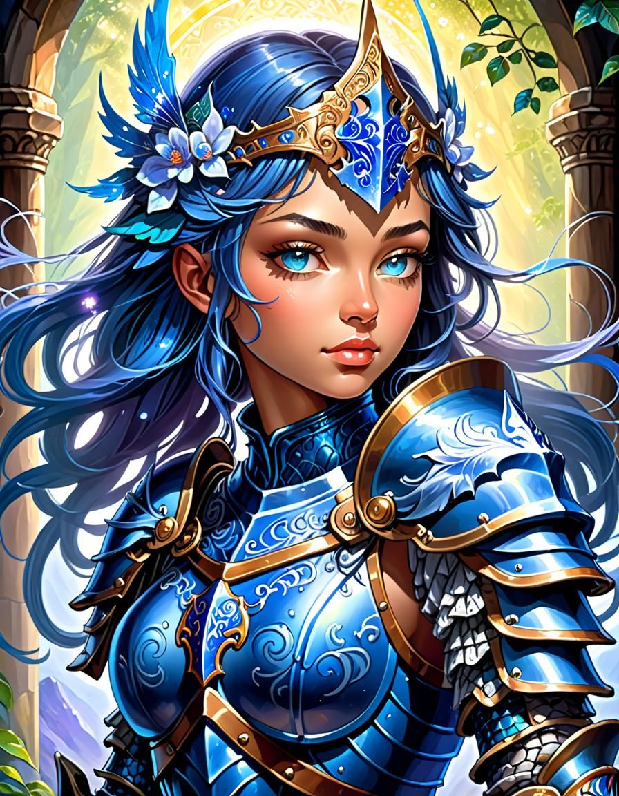 Sapphire Knight (Blue Pencil XL)