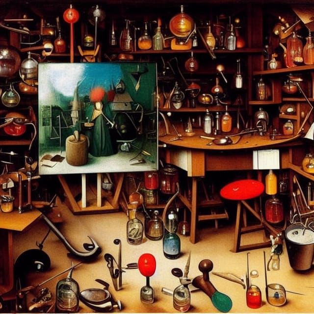 Colorful Workshop Inspired by Surrealist Illustrators