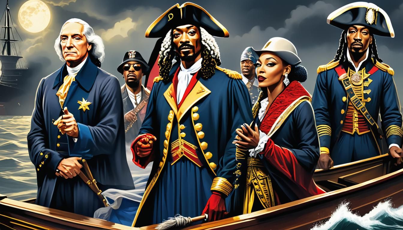 Revolutionary Rhythms: Snoop Dogg as George Washington Joins Forces with Hip-Hop Legends