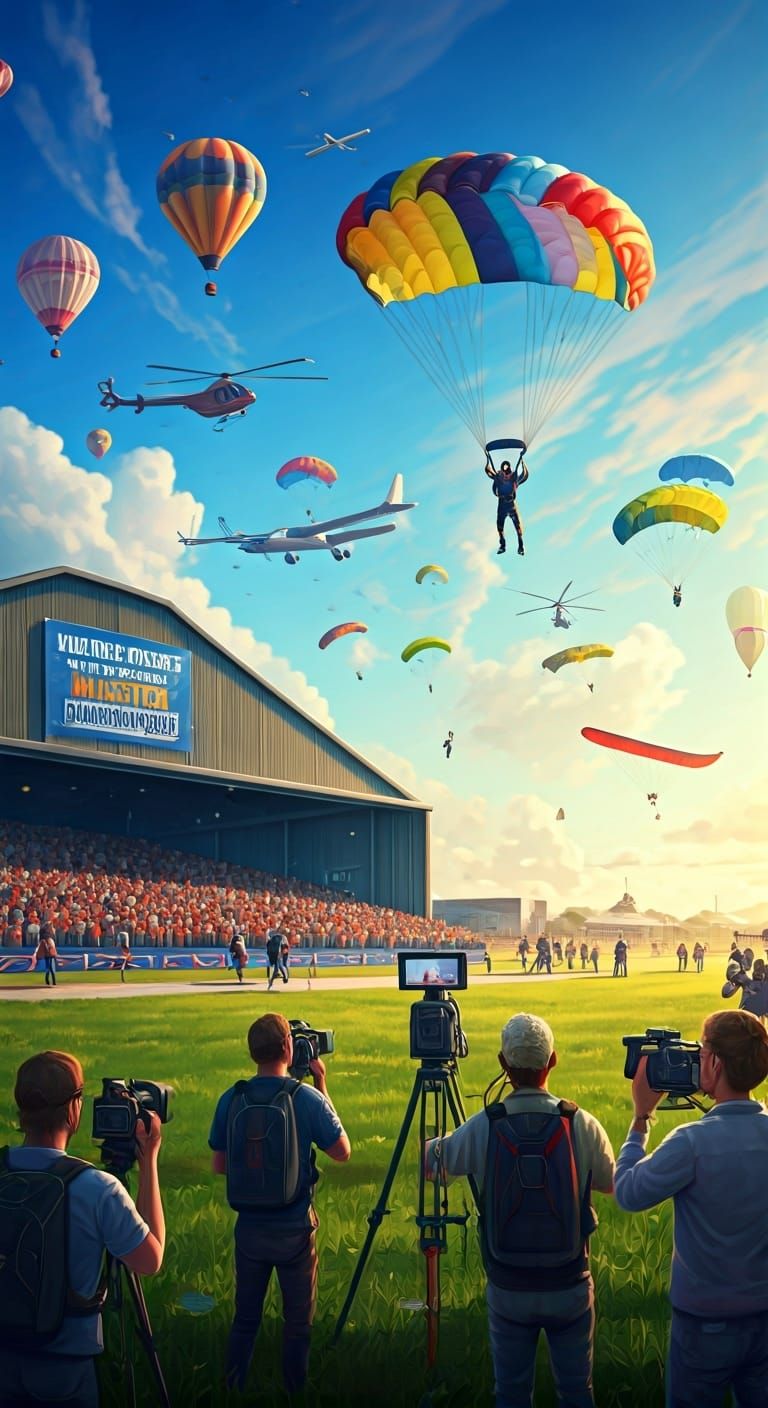 Festive Airfield Hosts Air Sports Championship 2025