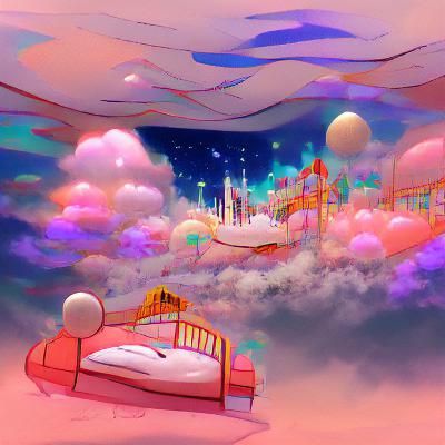 AI Generated Dreamland Image
