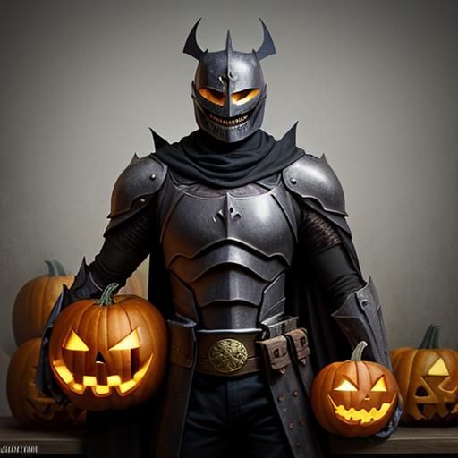 The Pumpkin Knight in Shining Armor
