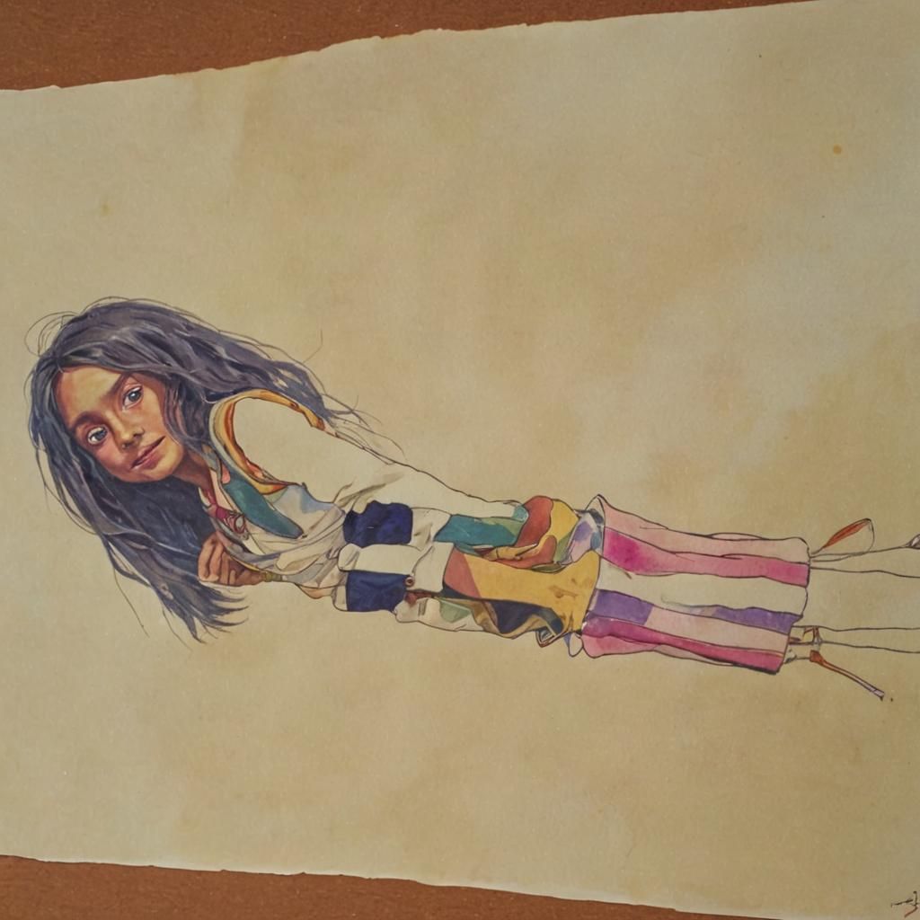 Hyperrealistic Child Portrait in Surrealist Style