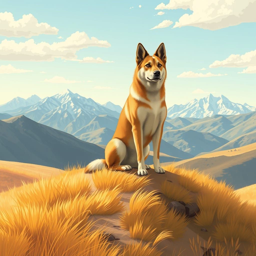 Majestic Bug Kangal Rides the Anatolian Landscapes