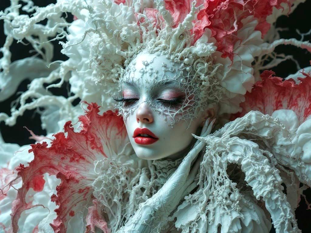 Cyber Baroque Metamorphosis in Avant-Garde Editorial Style