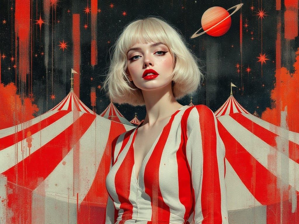 Renaissance Beauty in Digital Decay