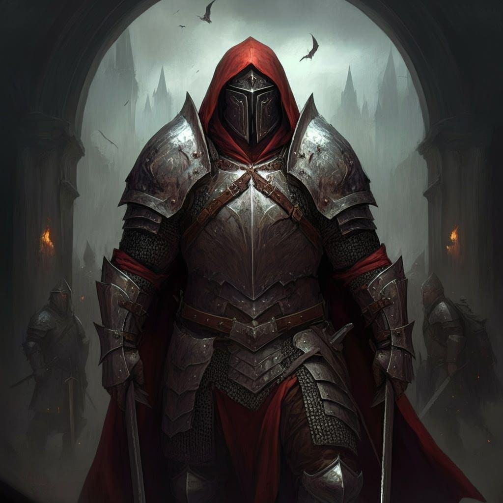 Grimdark Artwork in Dark Fantasy Style