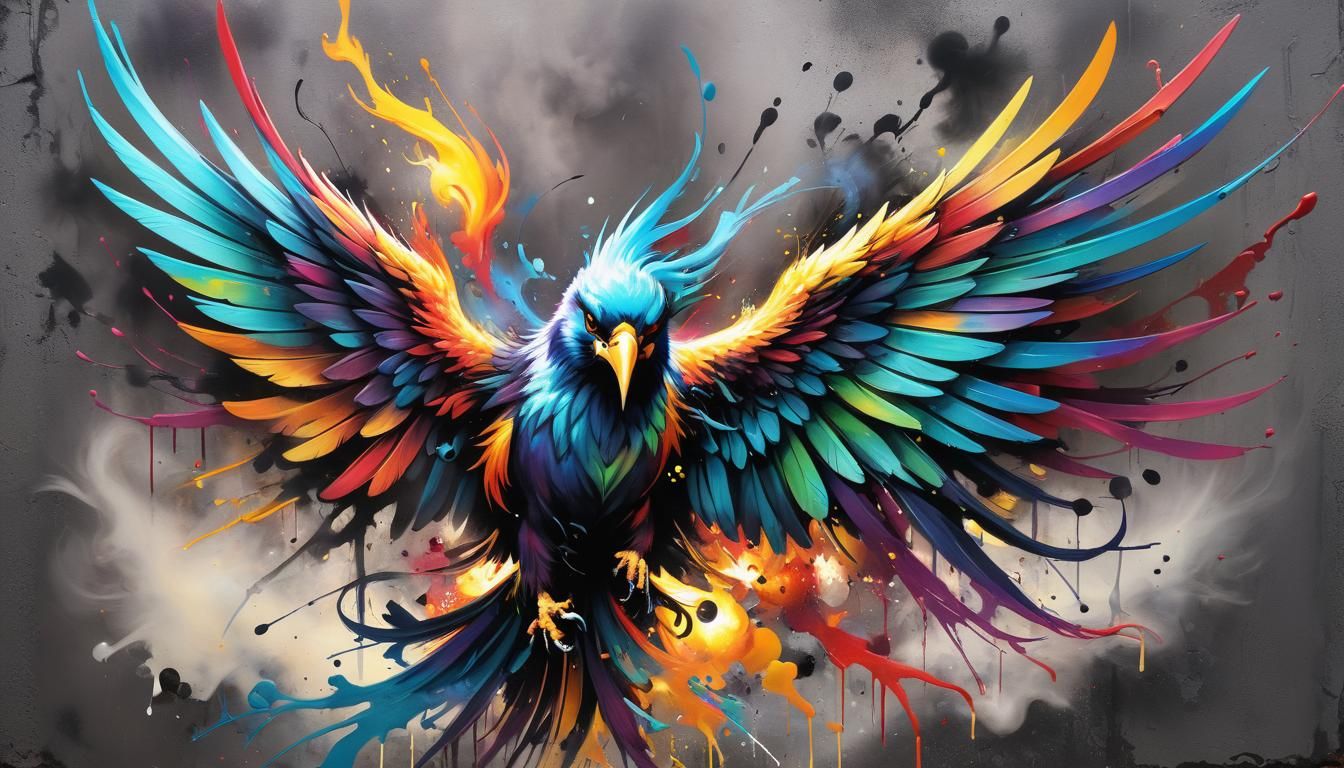 Angry, emerging Phoenix