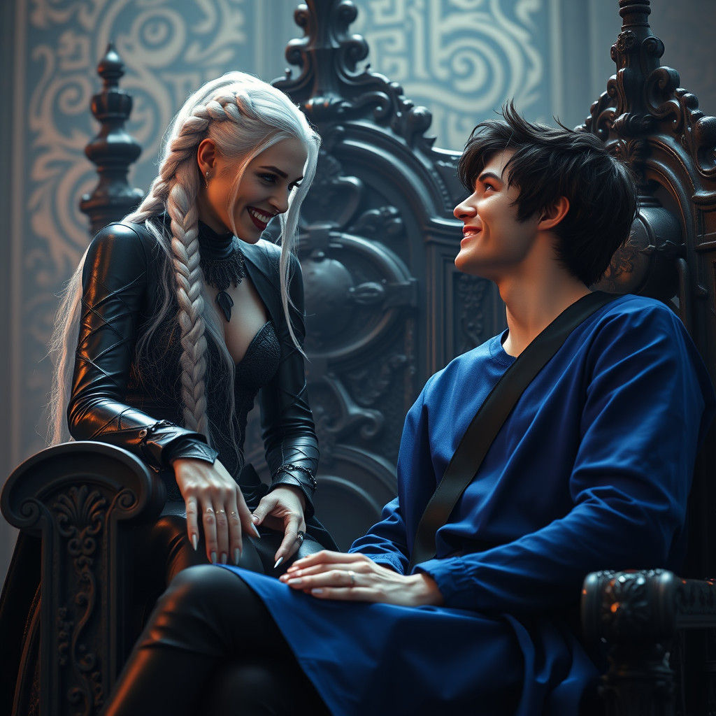 Manon Blackbeak on the Throne