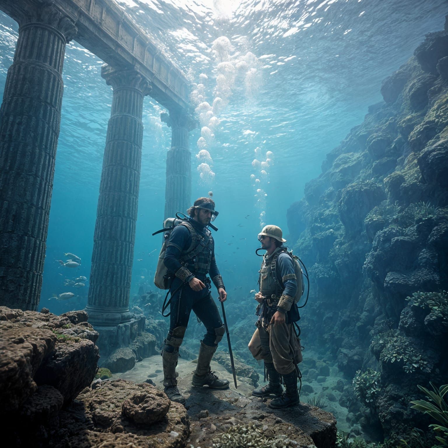 Atlantis Expedition: Divers Search for Lost City