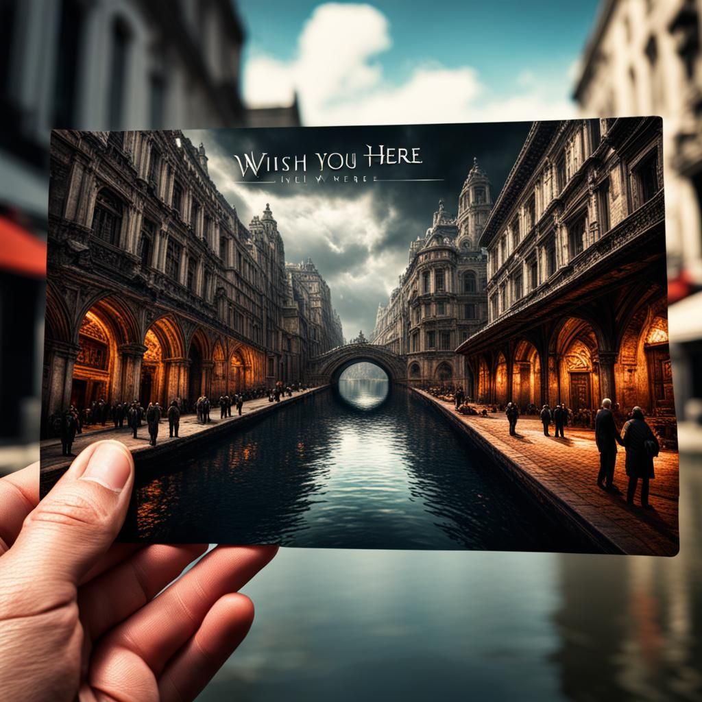 Demonic Postcard: Wish You Were Here