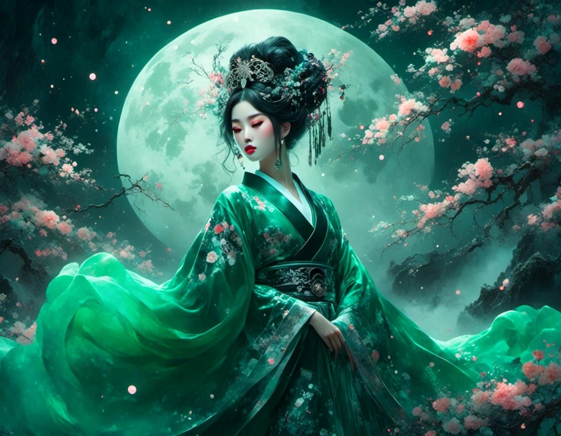 Green Kimono