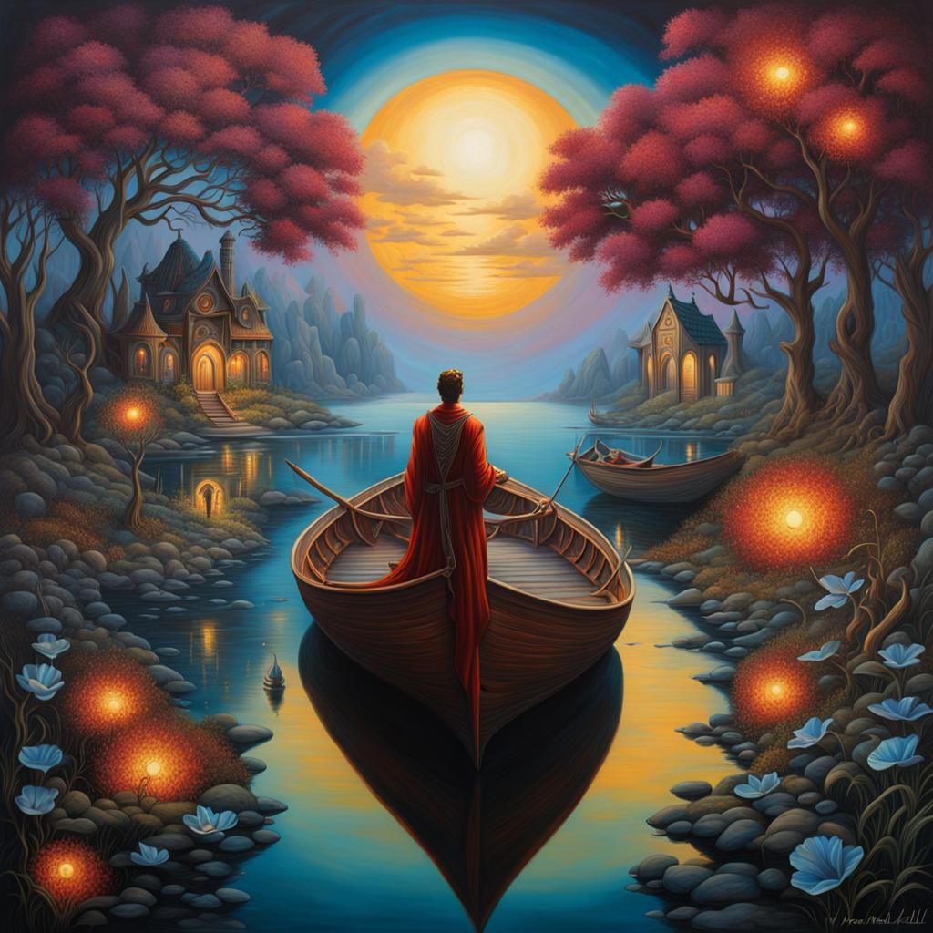 Ethereal Dreamscape: Fantasy Art Inspired by Surreal Realms