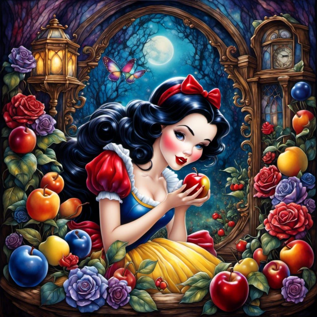 Snow White and Seven Dwarfs: Artistic Masterpiece