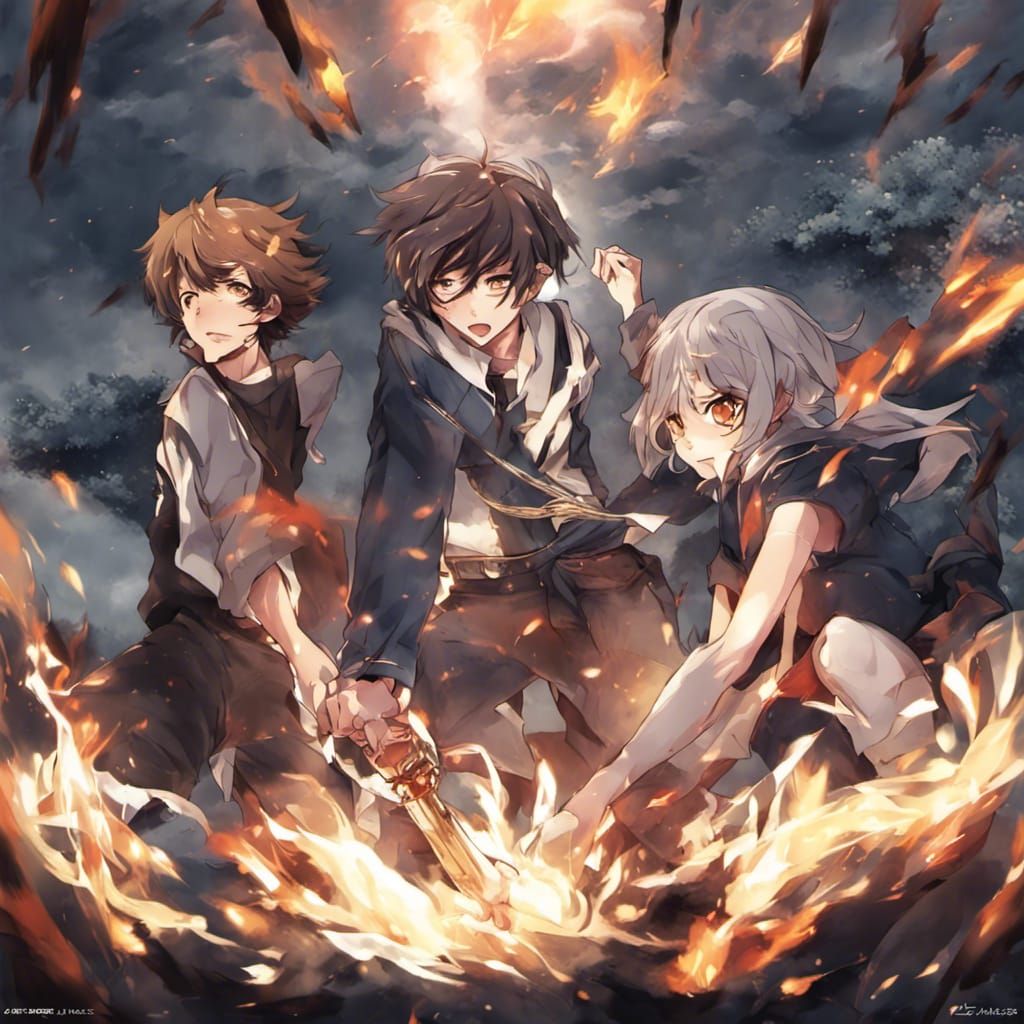 Anime Flame Rises From Ash