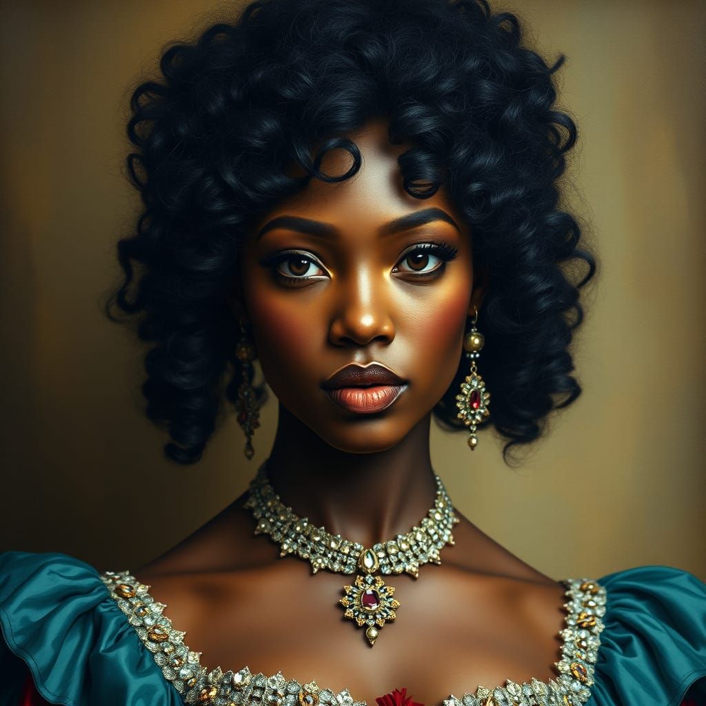 BAROQUE: Beautiful Black Woman