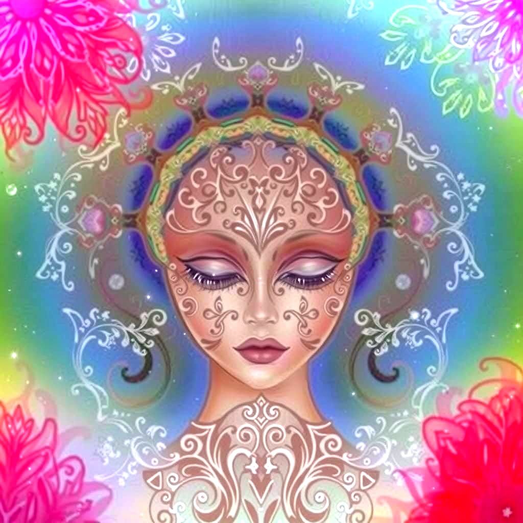 Golden Filigree Goddess