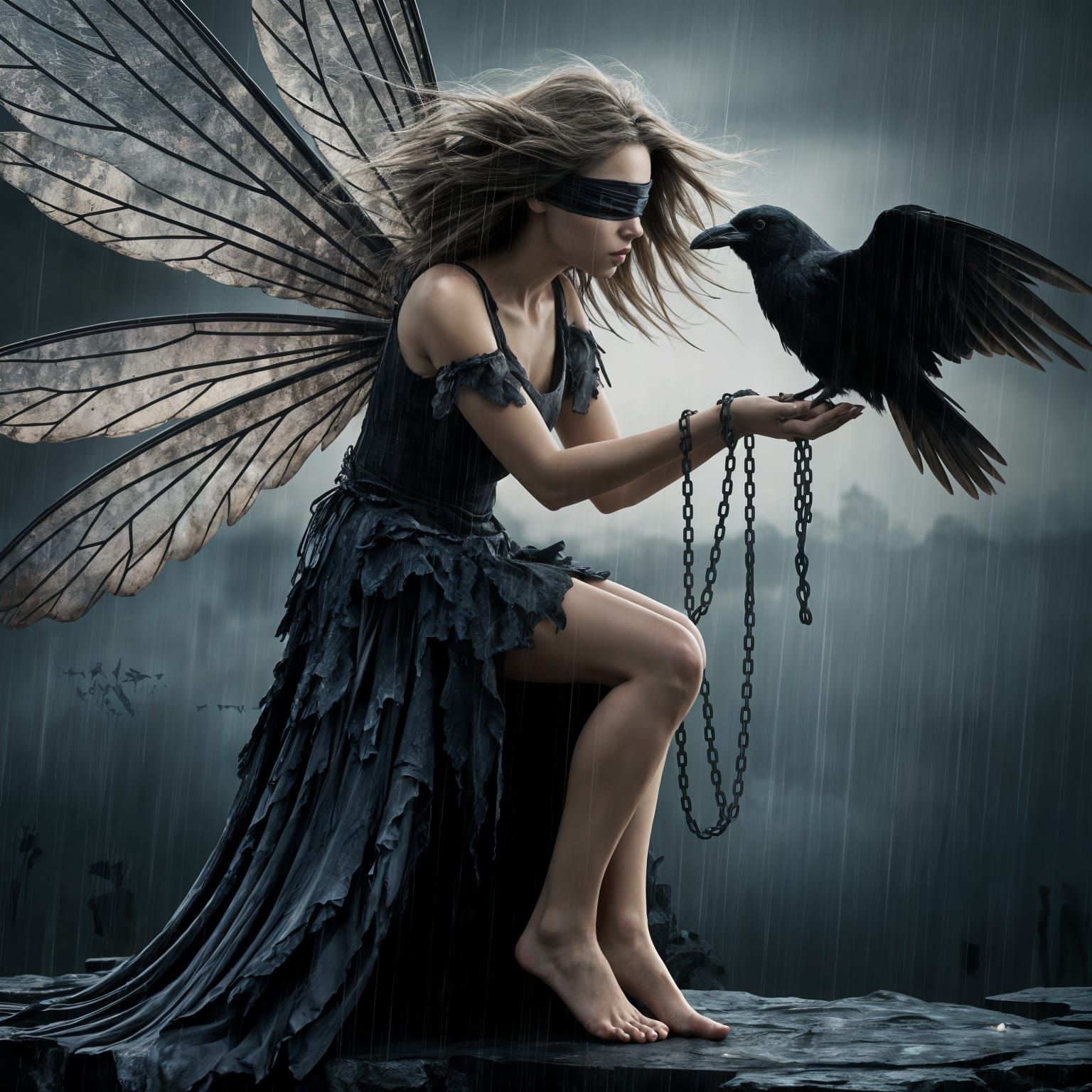 Mysterious Fairy in Chains Revealed