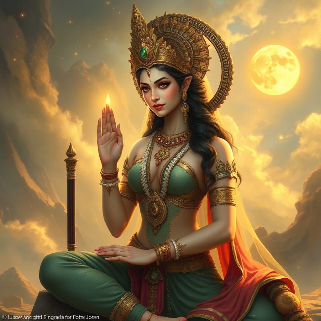 Goddess Rati: AI Generated Image