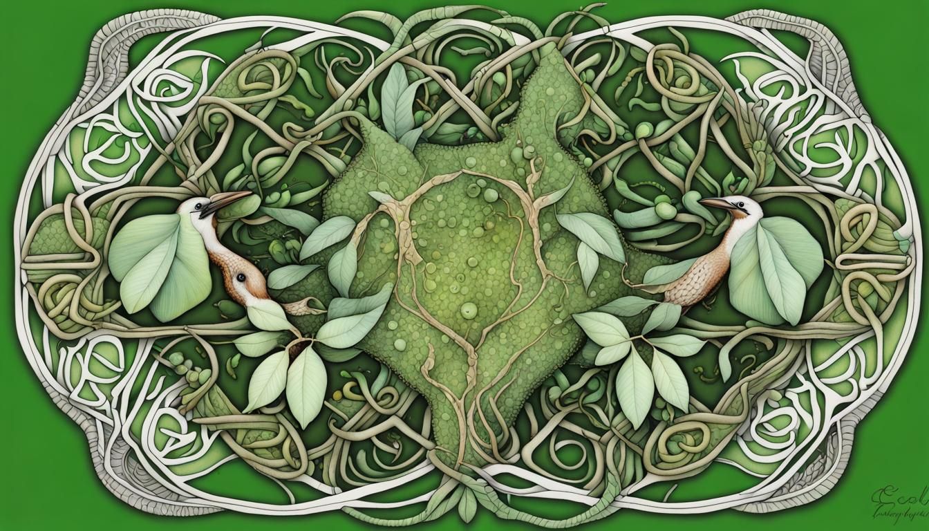 Australian Flora and Fauna with Fractal Energy