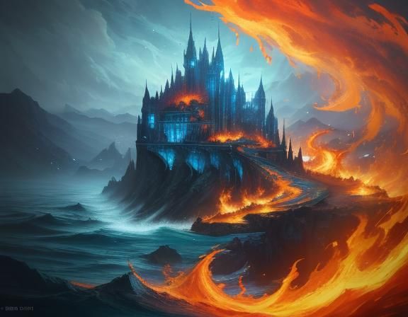 Sword of Fire and Water: Fantasy Concept Art