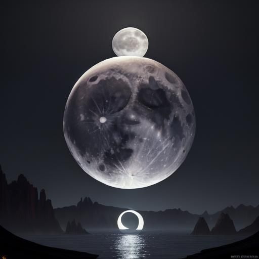 Full Moon Trio: Detailed Fantasy Concept Art