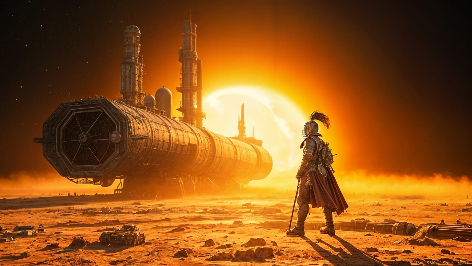 Conquistador on the Sun: Dieselpunk Stop-Motion Adventure
