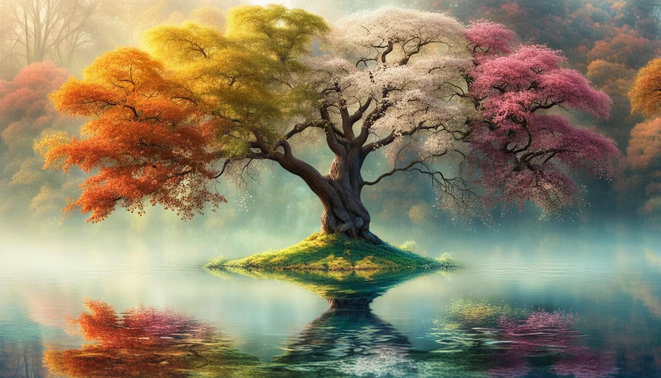 The 4 seasons tree