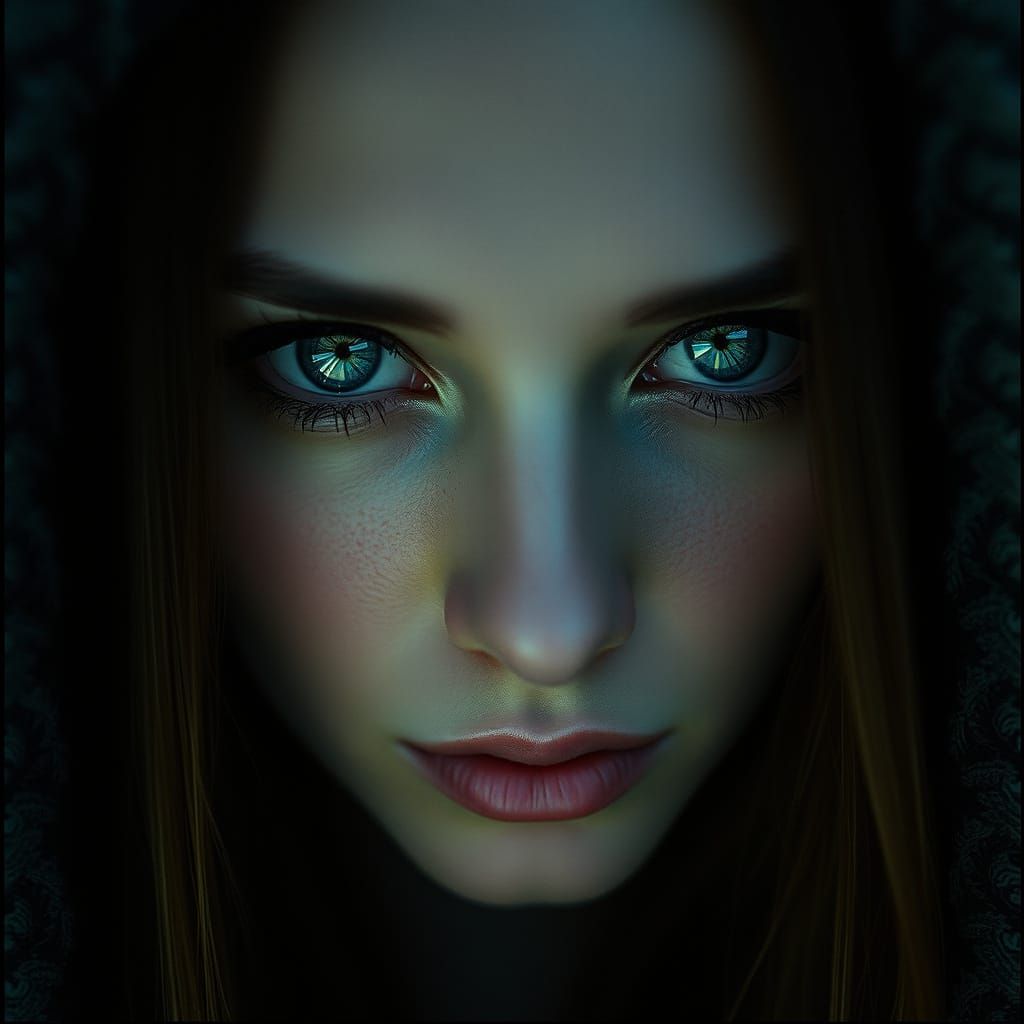 Ethereal Film Still Captures a Woman's Crystal Eyes