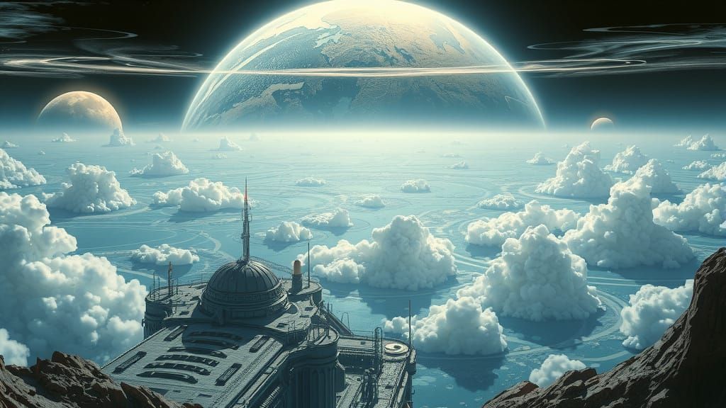 Terraforming a Futuristic, Iridescent World