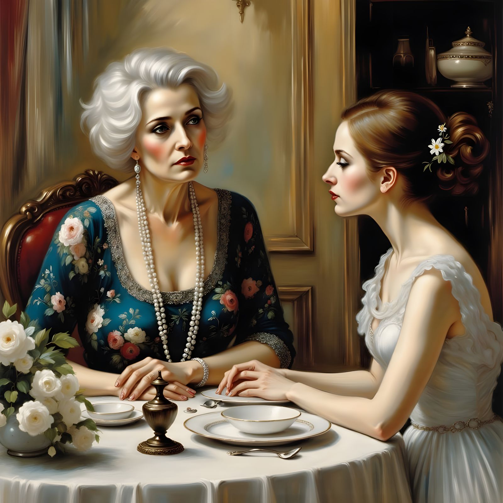 A Wise Elder Shares Life Lessons with Her Teenage Granddaugh...