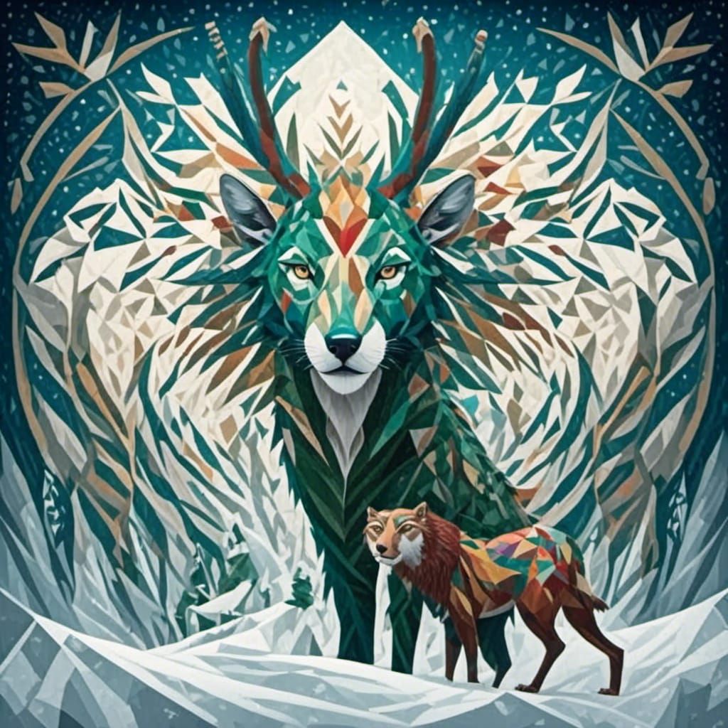 The Ice Age: An AI Interpretation