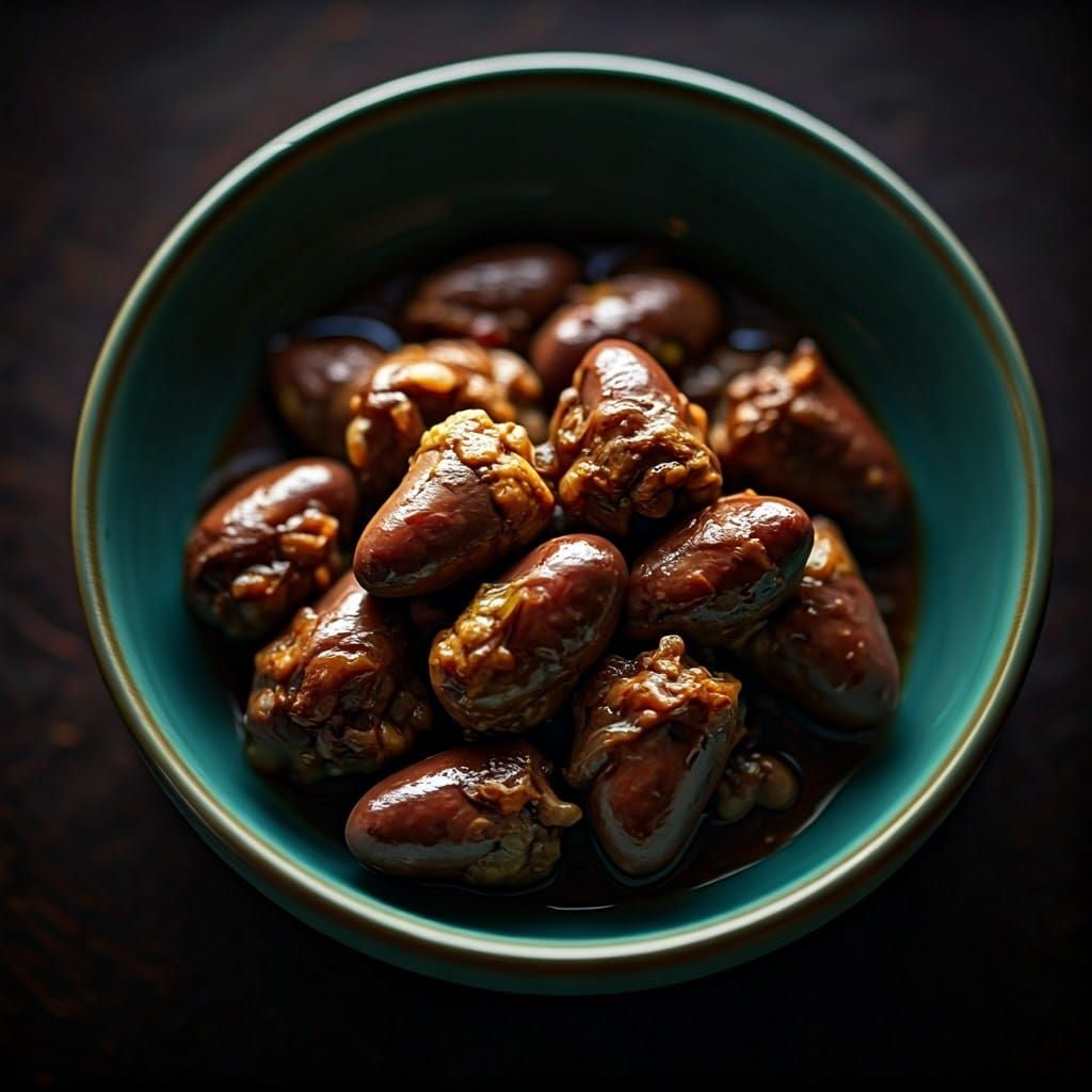 Stewed Chicken Hearts: Detailed Matte Painting