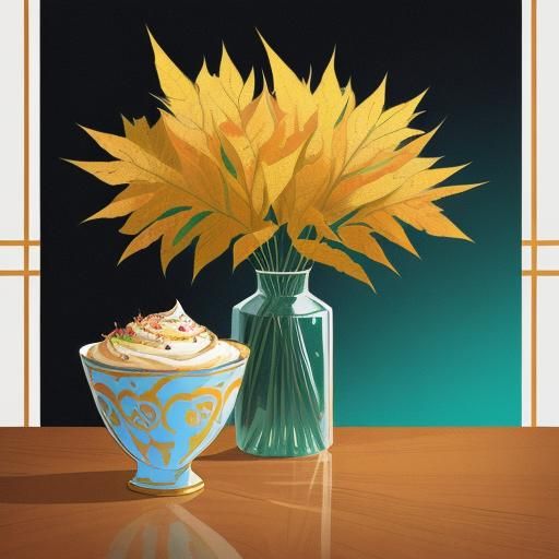 A thanksgiving punch cupcake with champagne cream