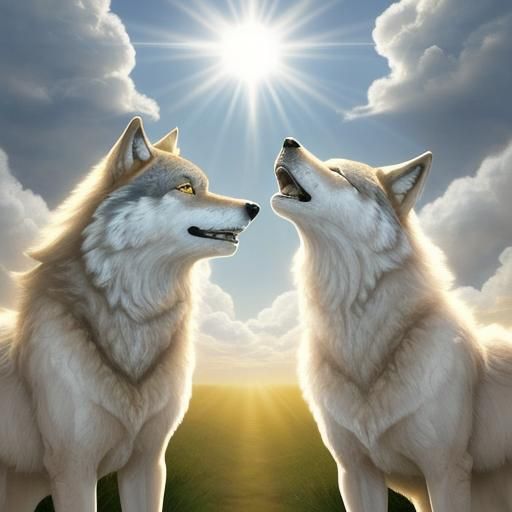 Wolves in Divine Sunshine