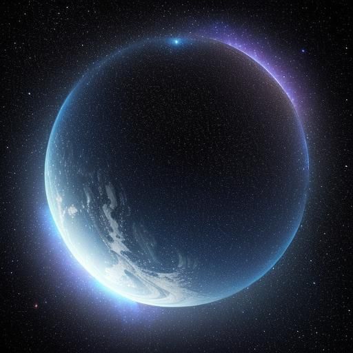 Futuristic Scribe Navigates Starry Sky: Sci-Fi Concept Art