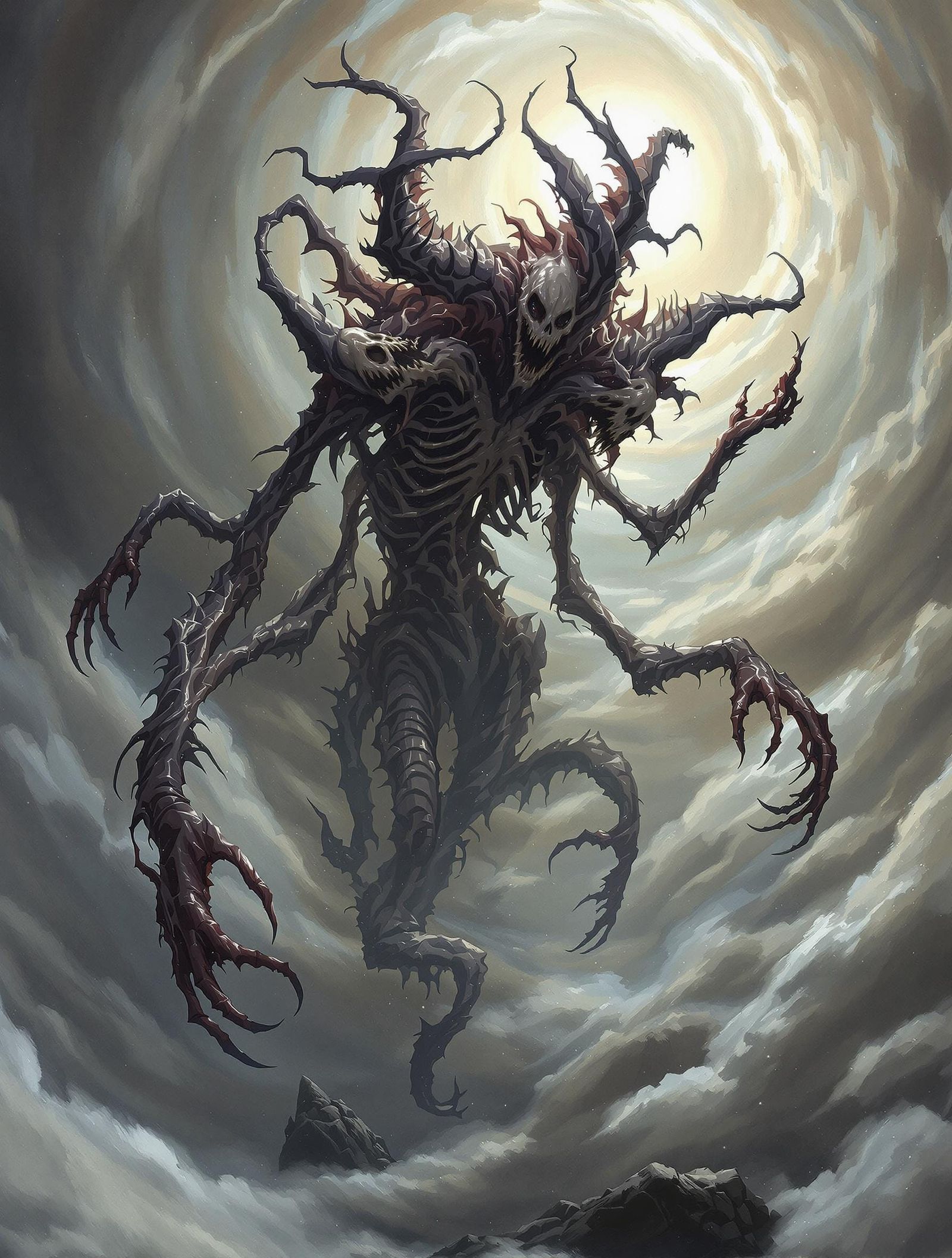 Eldrazi Abomination Emerges from Cosmic Void