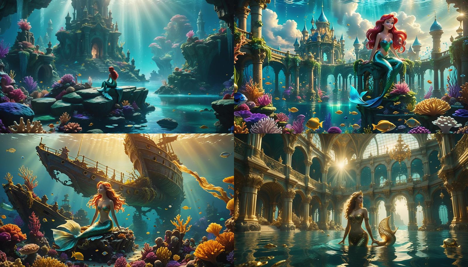 Little Mermaid: 1950s Super Panavision 70 Trailer