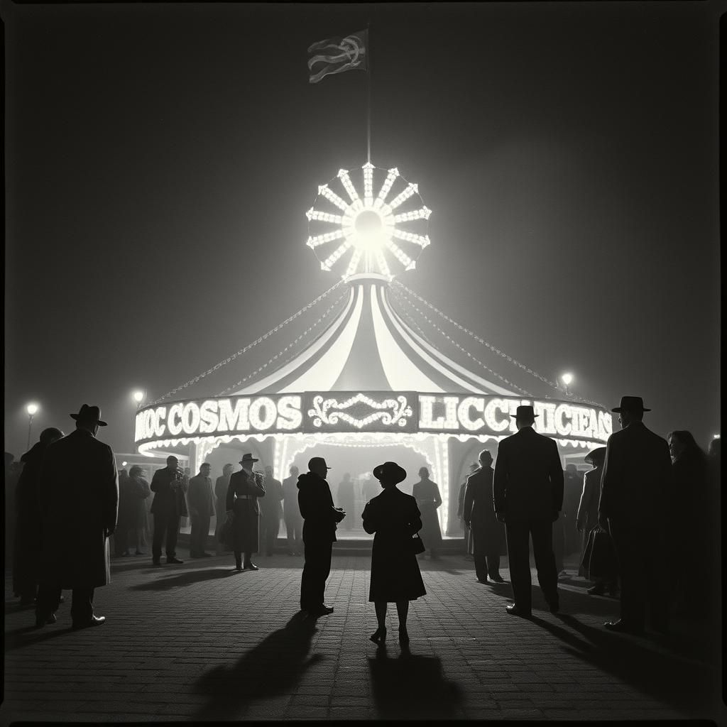 Cosmos Circus in Film Noir Style