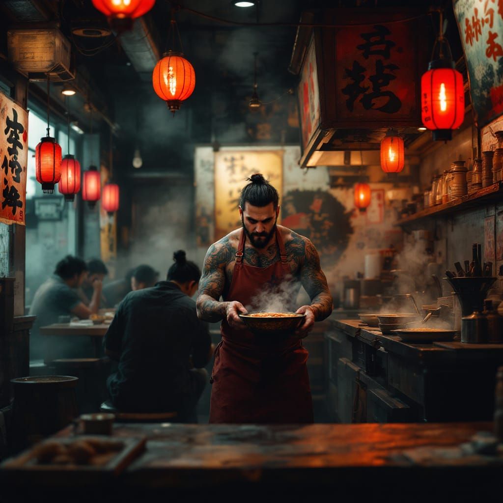 Gritty Ramen Shop: Vintage Urban Japan in Unreal Engine