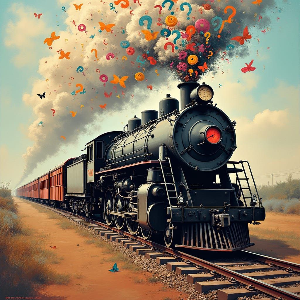 Train of Thought: Graffiti Art Journey