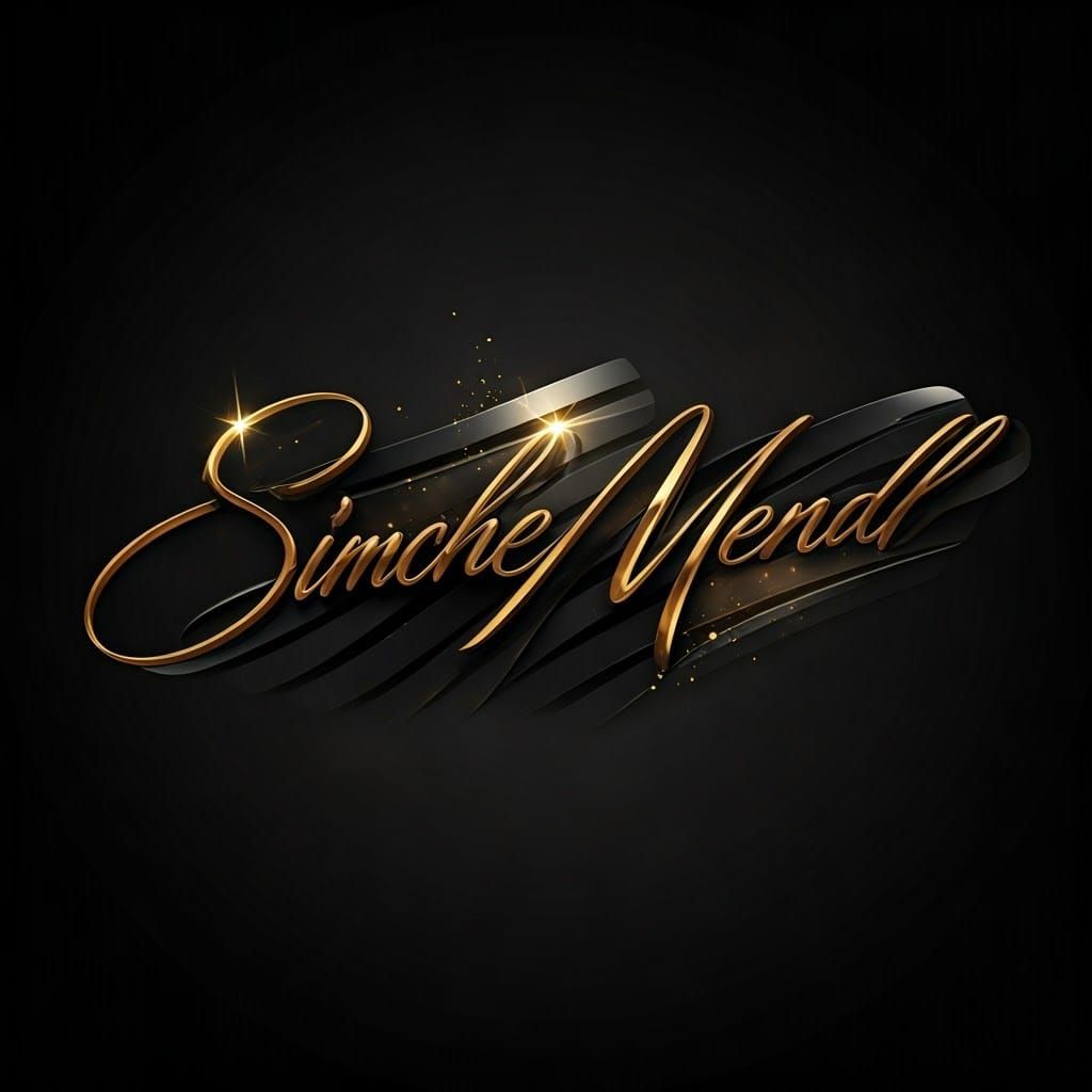 Luxurious Elegant Pianist Logo in Dynamic Script