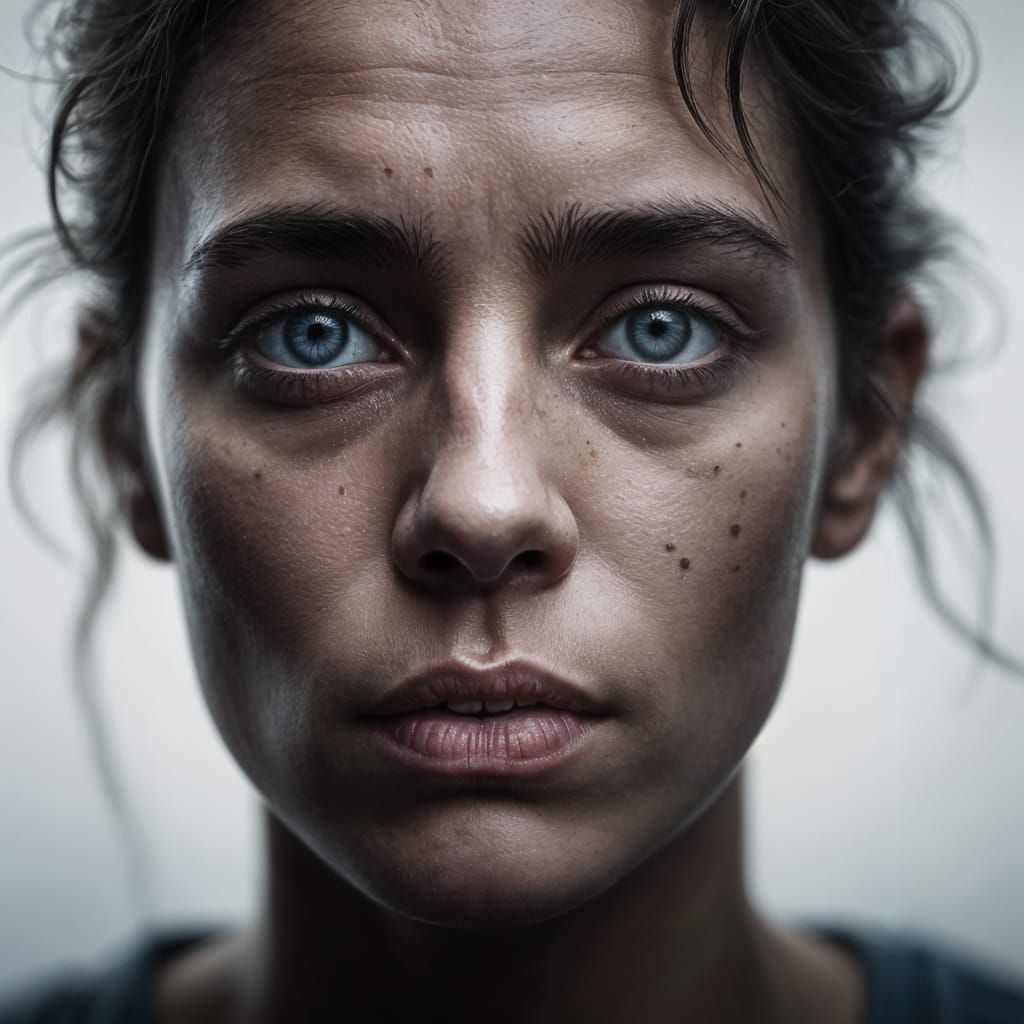 Intimate Portrait in Warm Ambient Light